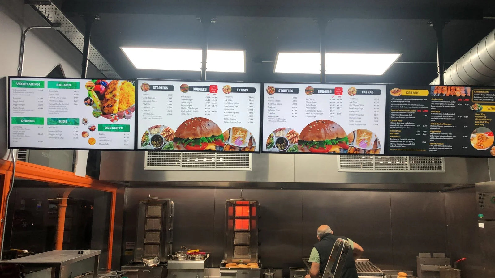 Digital Menu Boards - ScreenMoove Digital Menu