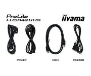 iiyama ProLite LH5042UHS-B3 50" 4K UHD Professional Digital Signage Display Digital Signage Display iiyama
