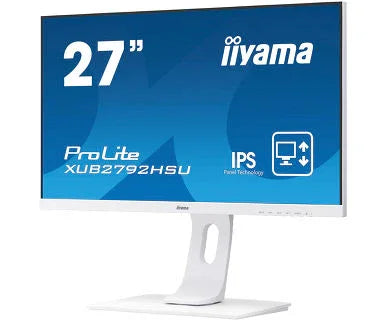 iiyama ProLite XUB2792HSU-W1 27" IPS White Desktop Monitor Desktop Monitor iiyama
