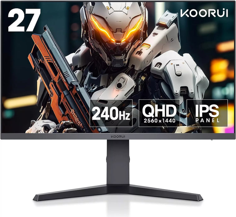 KOORUI 24 Inch Computer Monitor -FHD 1080P Gaming Monitor 165Hz VA 1ms,  AdaptiveSync Technology, LED Monitors with Ultra-Thin, HDMI X2 /DP, VESA