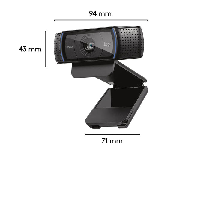 Logitech C920 HD Pro Full HD 1080p Webcam Meeting Room Equipment Logitech