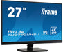 IIYAMA ProLite XU2792UHSU-B1 27", IPS, 4K, HDMI Monitor.