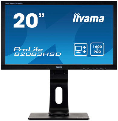 iiyama ProLite B2083HSD-B1 20" LED-Backlit Desktop Monitor Desktop Monitor iiyama