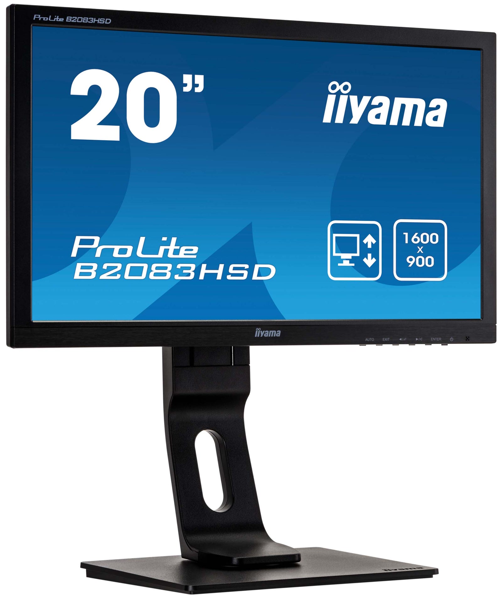 iiyama ProLite B2083HSD-B1 20" LED-Backlit Desktop Monitor Desktop Monitor iiyama
