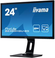 iiyama ProLite B2483HSU-B5 Full HD LED-Backlit Monitor Desktop Monitor iiyama