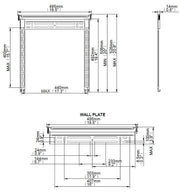 B-Tech BT8210-PRO/B Up To 55" Screen Ultra-Slim Universal Flat Screen Wall Mount Wall Mount Bracket B-Tech