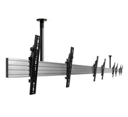 B-Tech Modular Ceiling Mount for 4x 32–75” Screens with Adjustable 0.5–3m Pole Ceiling Mount Bracket B-Tech