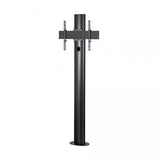 B-Tech 39" - 75" 2m Premium Bolt Down Single Screen UC Stand | BT8704/B