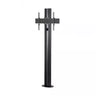 B-Tech 39" - 75" 2m Premium Bolt Down Single Screen UC Stand | BT8704/B