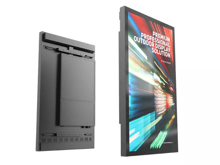 DynaScan DO861LR4 86” 4K UHD Waterproof Outdoor High Brightness Display Outdoor Digital Kiosk DynaScan