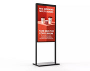 Moove 49" Double-Sided Freestanding Digital Poster Freestanding Digital Signage Display ScreenMoove