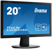 iiyama ProLite E2083HSD-B1 19.5" LED-Backlit Monitor Desktop Monitor iiyama