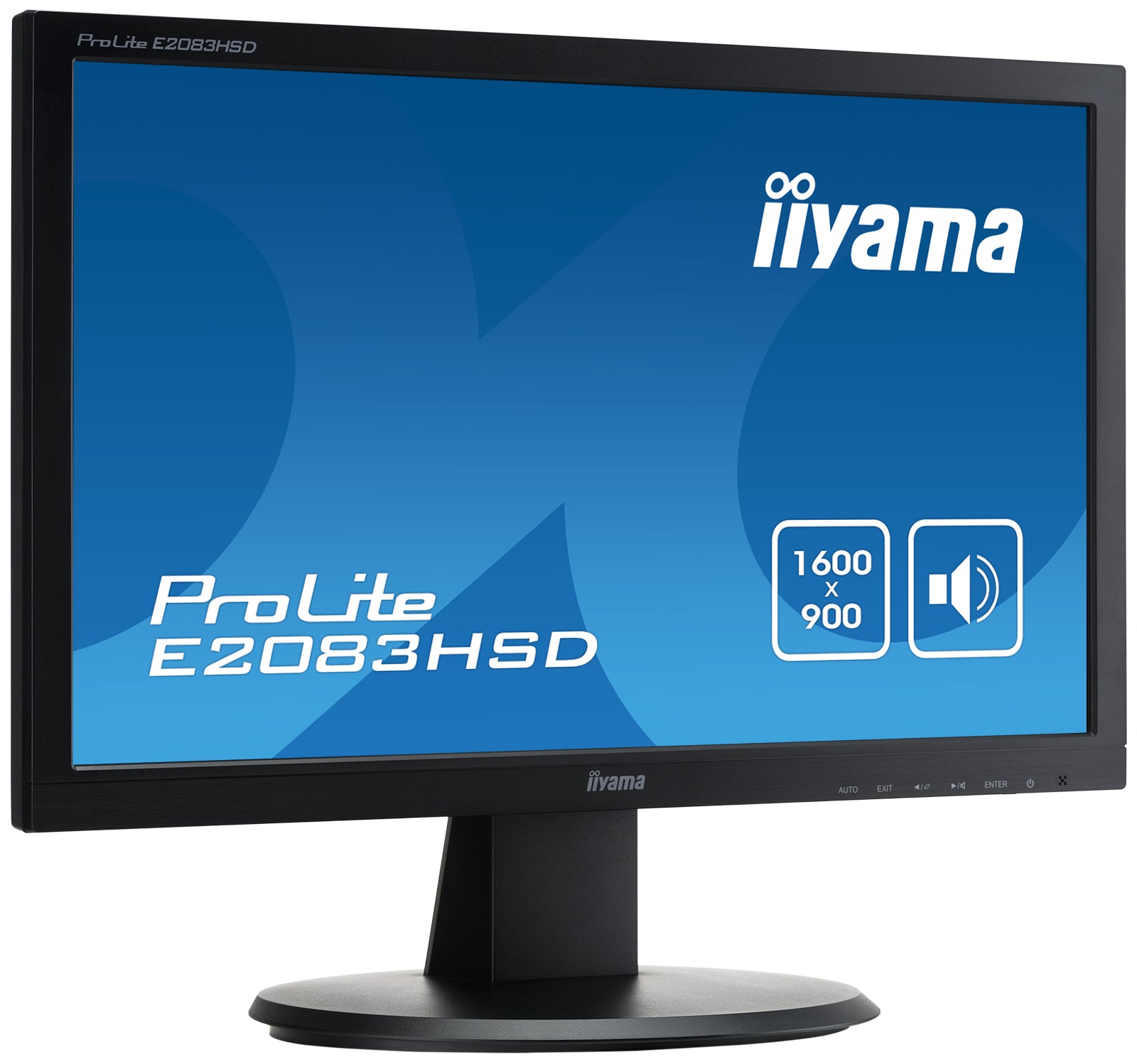 iiyama ProLite E2083HSD-B1 19.5" LED-Backlit Monitor Desktop Monitor iiyama