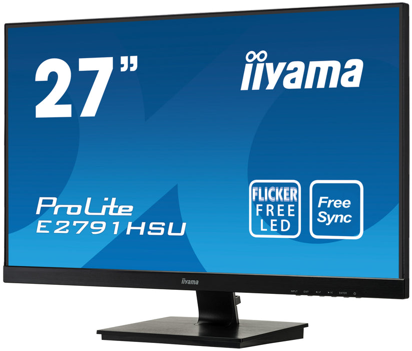iiyama ProLite E2791HSU-B1 27" solid Full HD Desktop Monitor