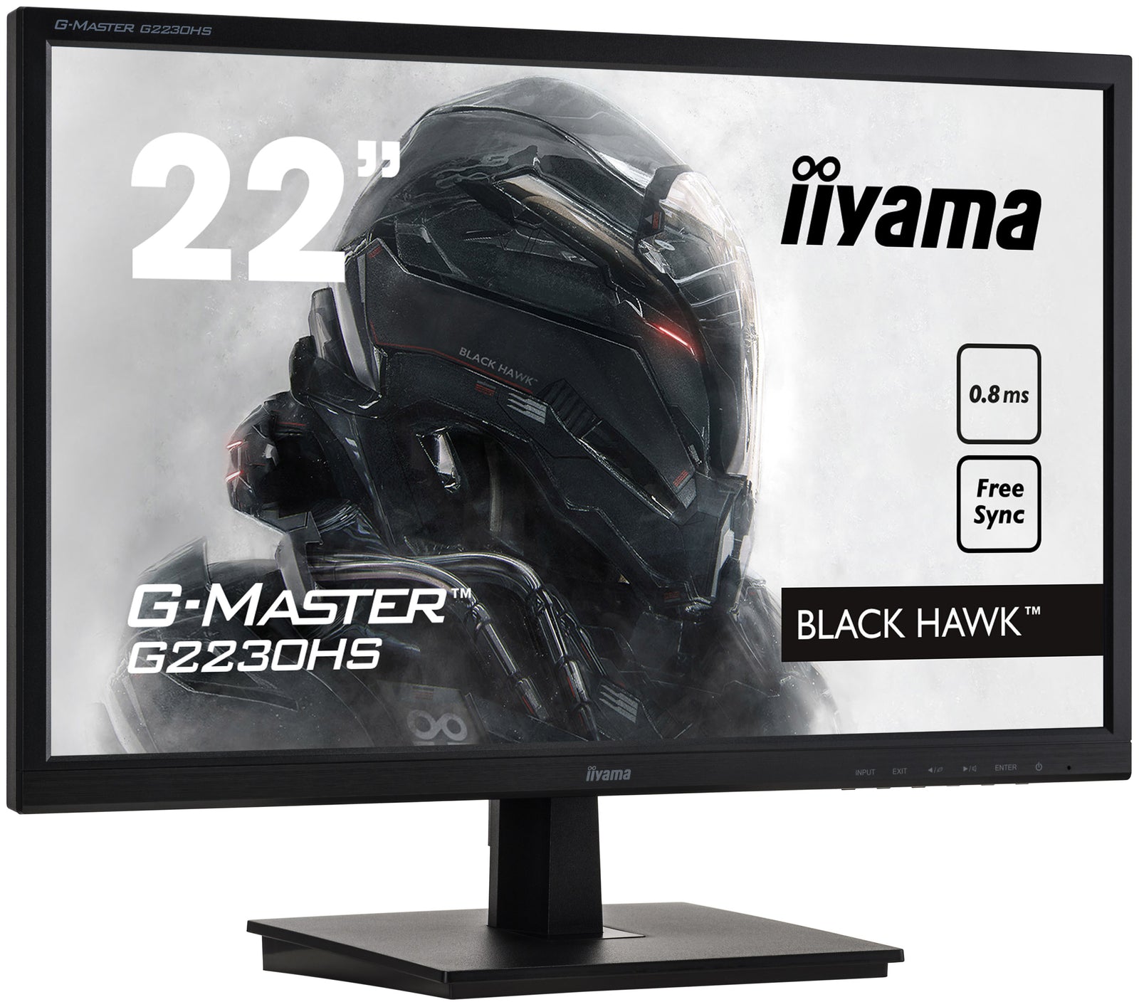 iiyama G-Master G2230HS-B1 21.5" Full HD 75Hz Gaming Monitor Gaming Monitor iiyama