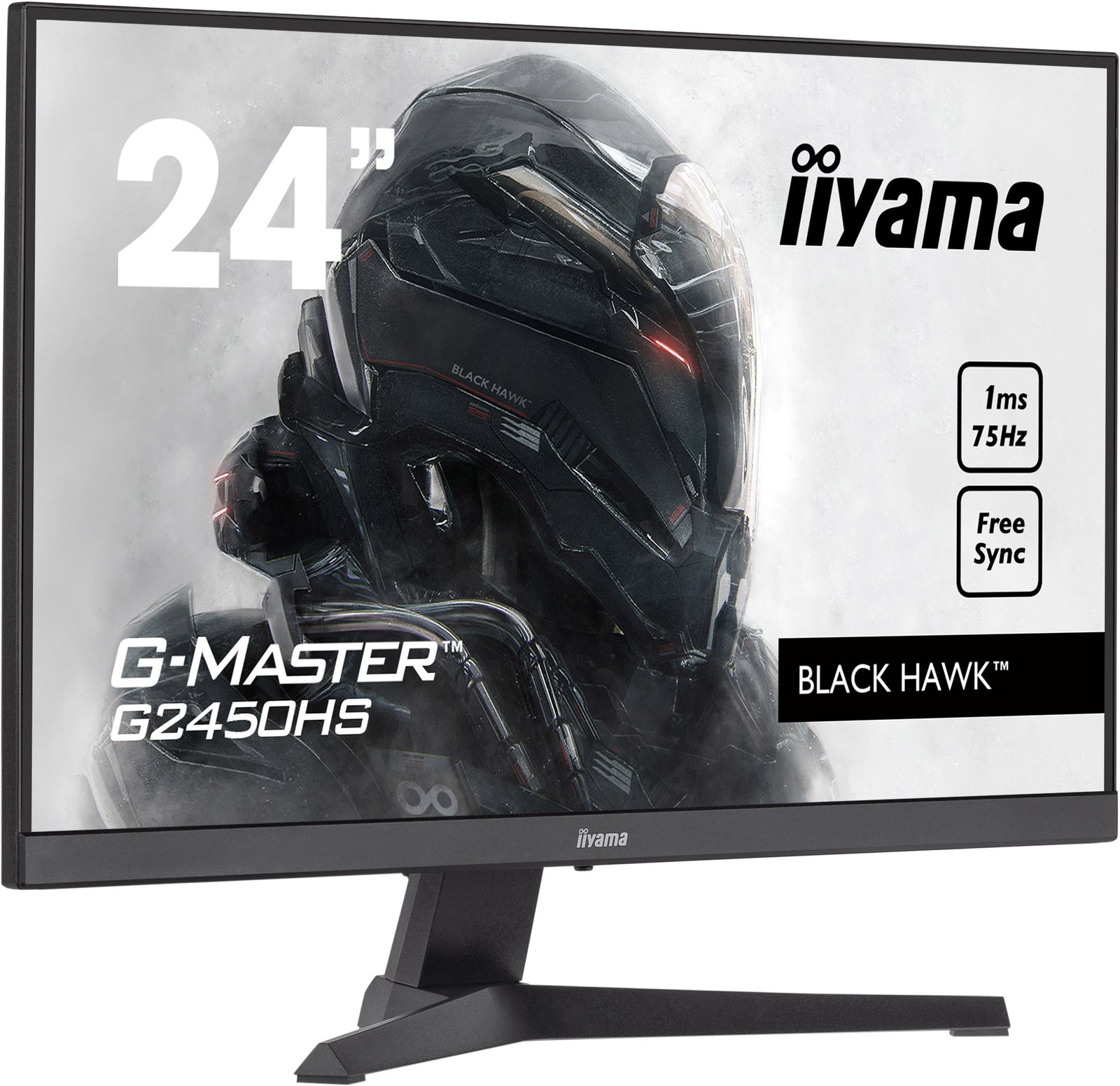 iiyama G-Master G2450HS-B1 24" Full HD 75Hz Gaming Monitor Gaming Monitor iiyama