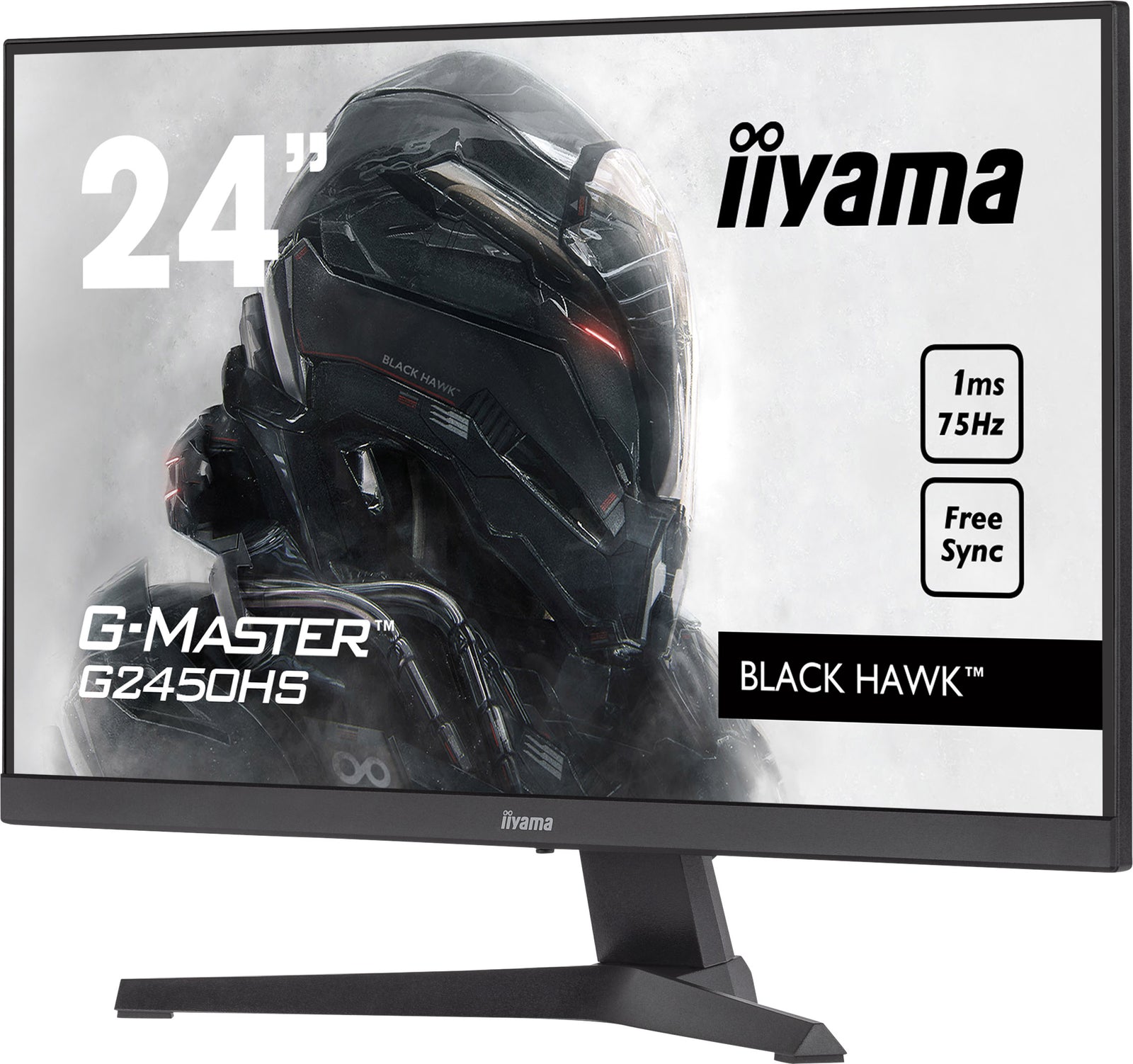 iiyama G-Master G2450HS-B1 24" Full HD 75Hz Gaming Monitor Gaming Monitor iiyama
