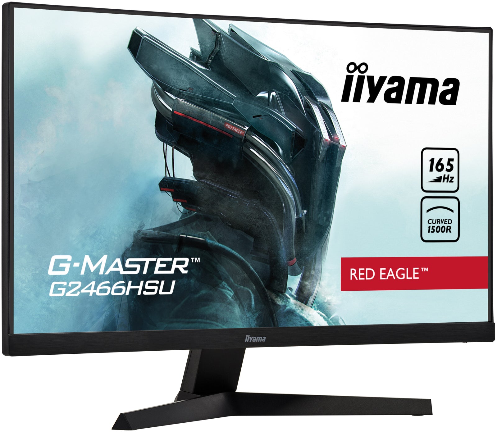 iiyama G-Master G2466HSU-B1 24" Full HD 165Hz Curved Gaming Monitor Gaming Monitor iiyama