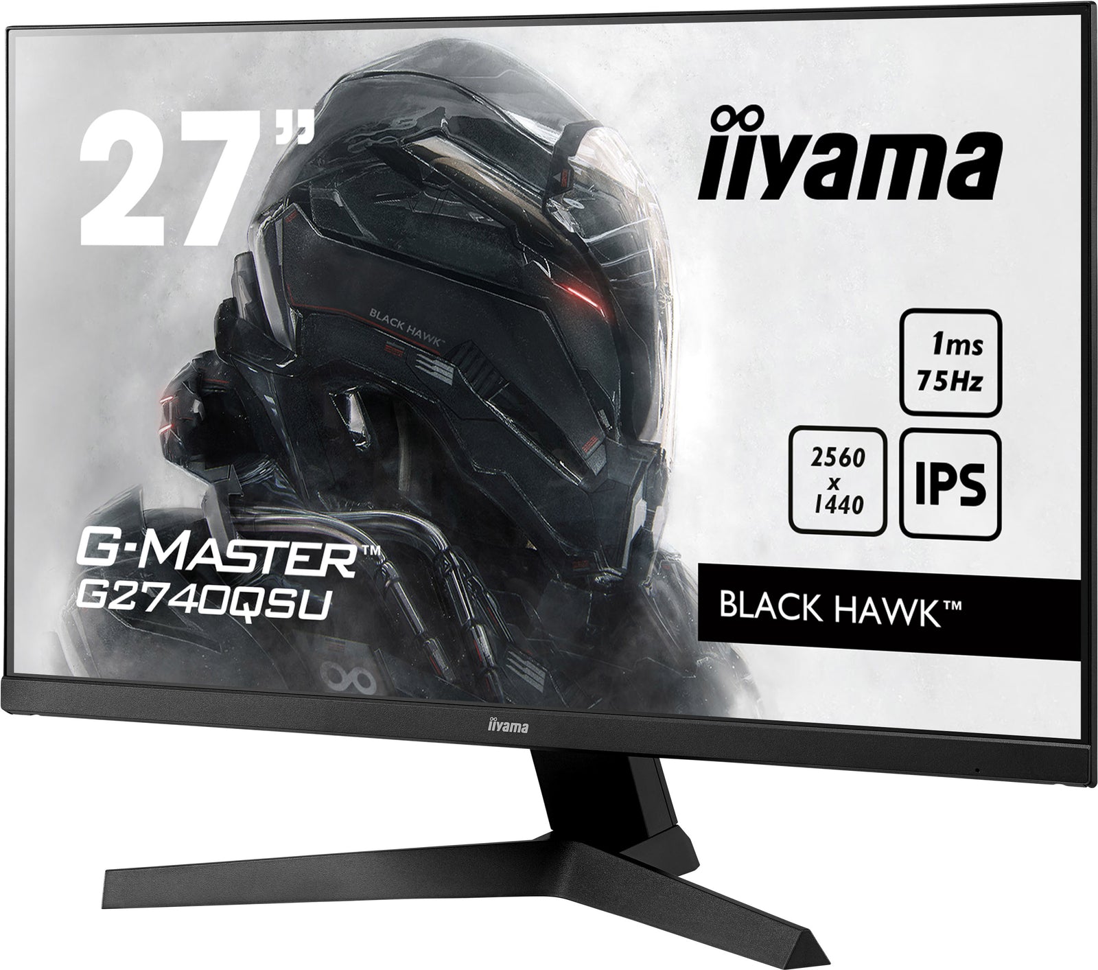 iiyama G-Master G2740QSU-B1 27" WQHD 75Hz Gaming Monitor Gaming Monitor iiyama