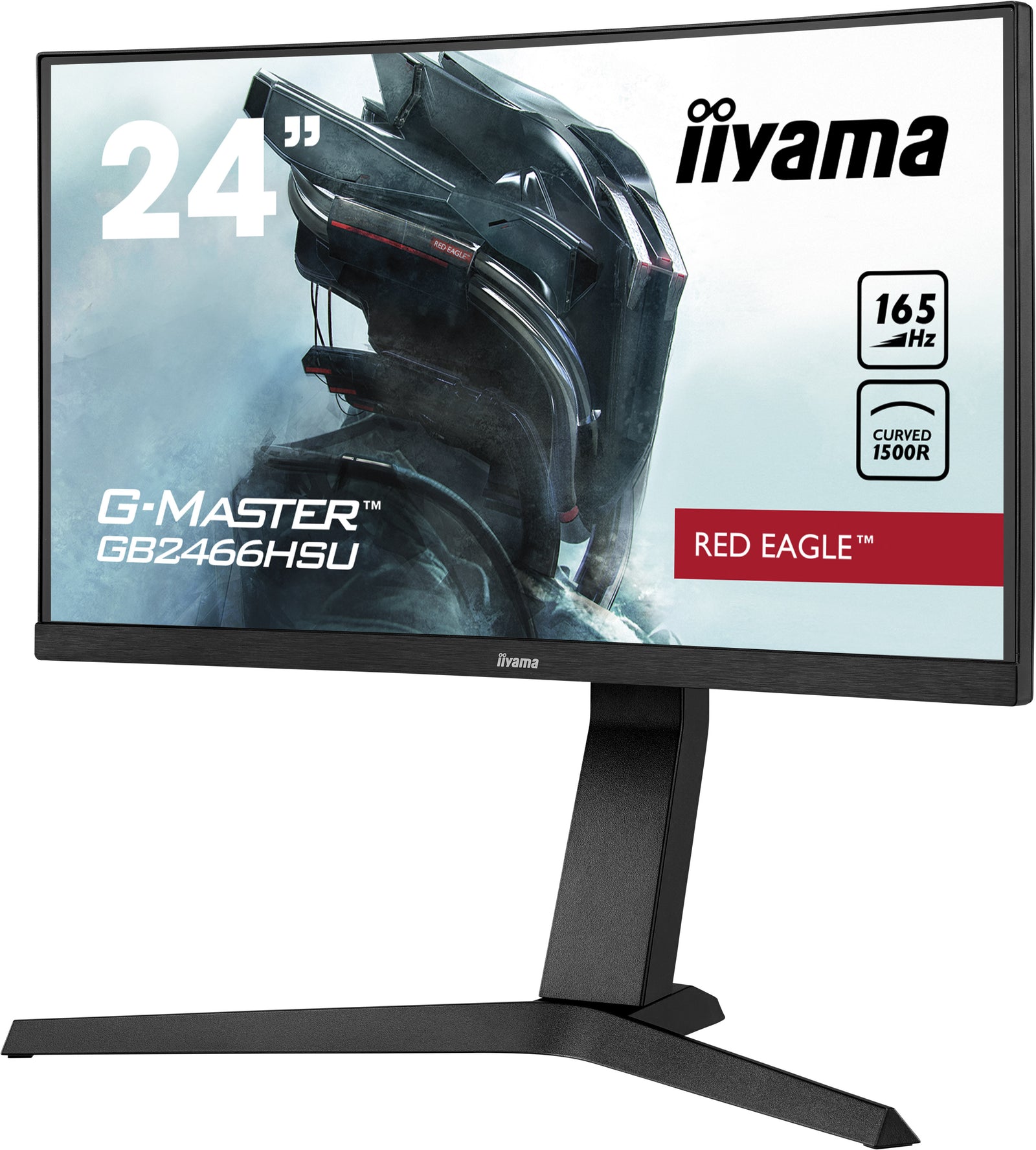 iiyama G-Master GB2466HSU-B1 24" Full HD 165Hz Curved Gaming Monitor Gaming Monitor iiyama
