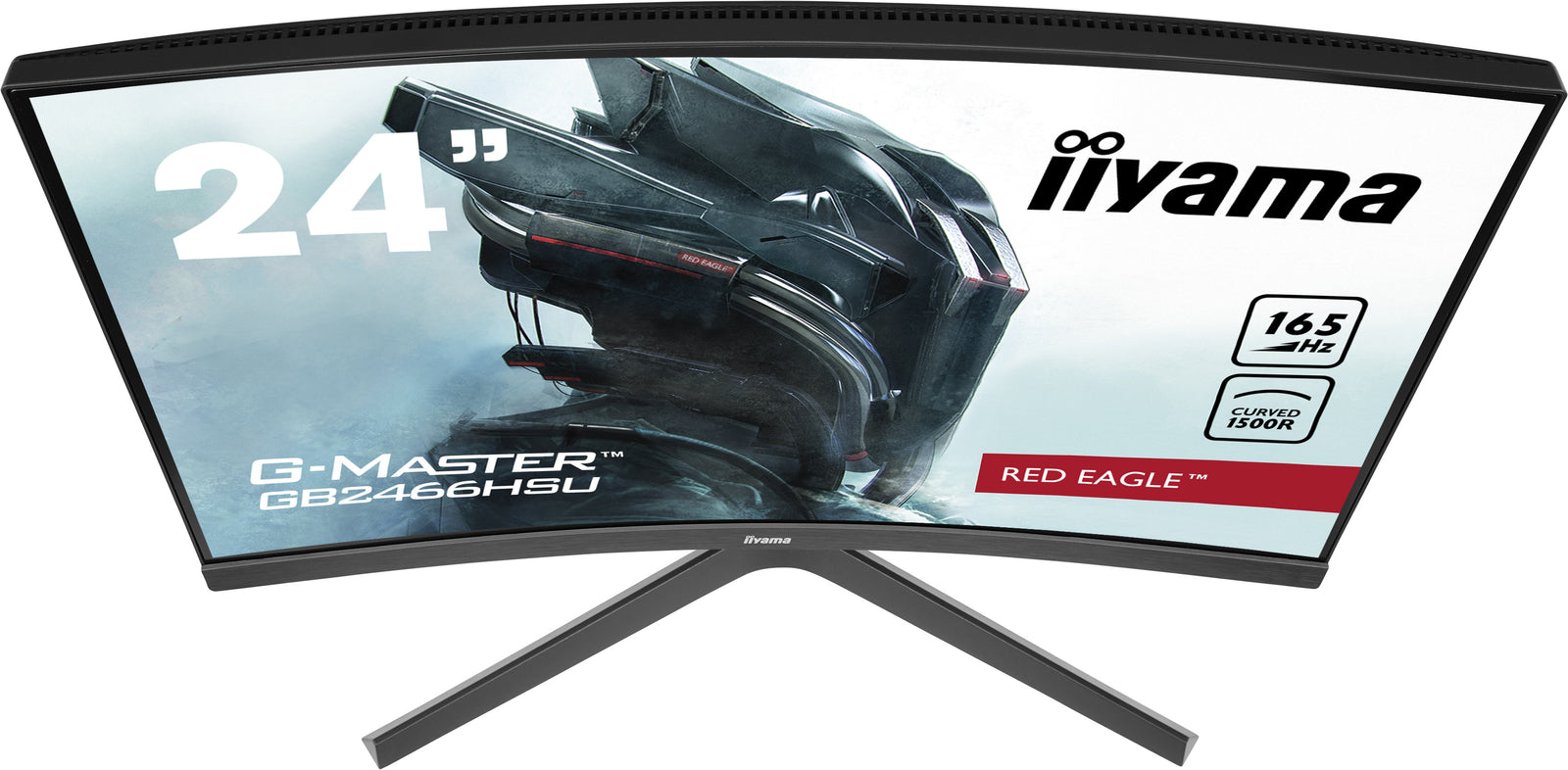 iiyama G-Master GB2466HSU-B1 24" Full HD 165Hz Curved Gaming Monitor Gaming Monitor iiyama