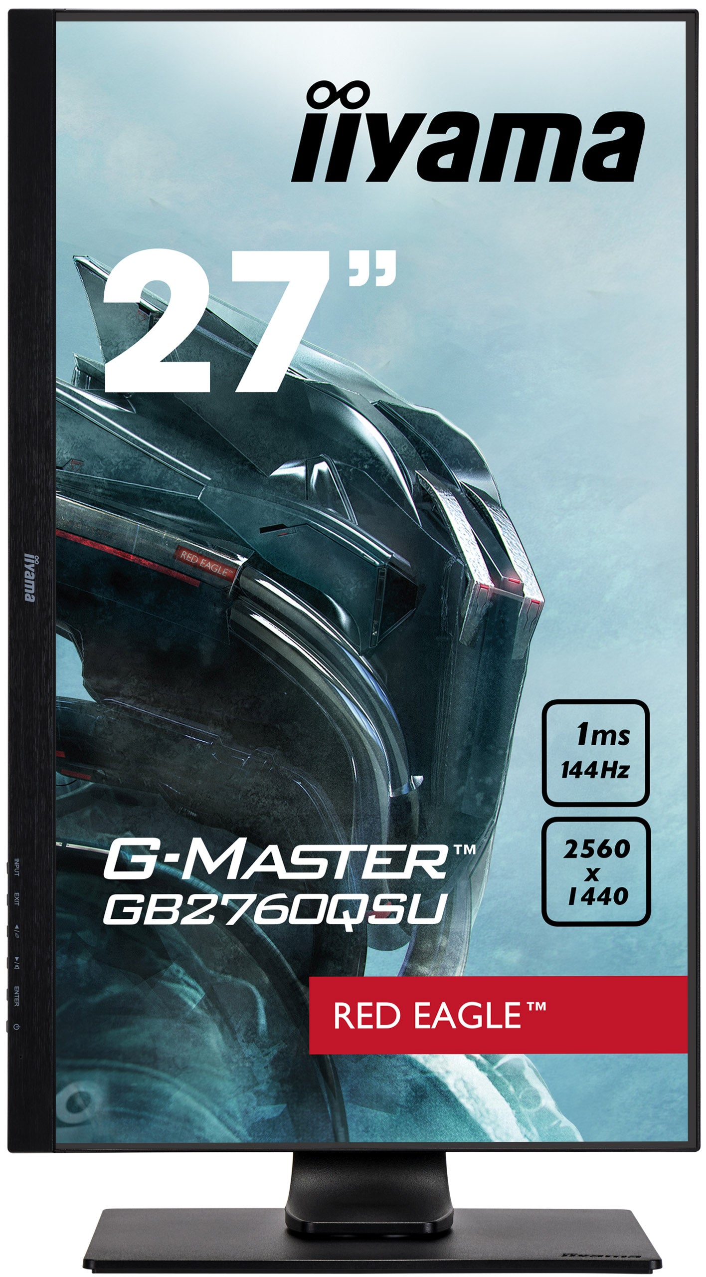 iiyama G-Master GB2760QSU-B1 27" WQHD 144Hz Gaming Monitor Gaming Monitor iiyama