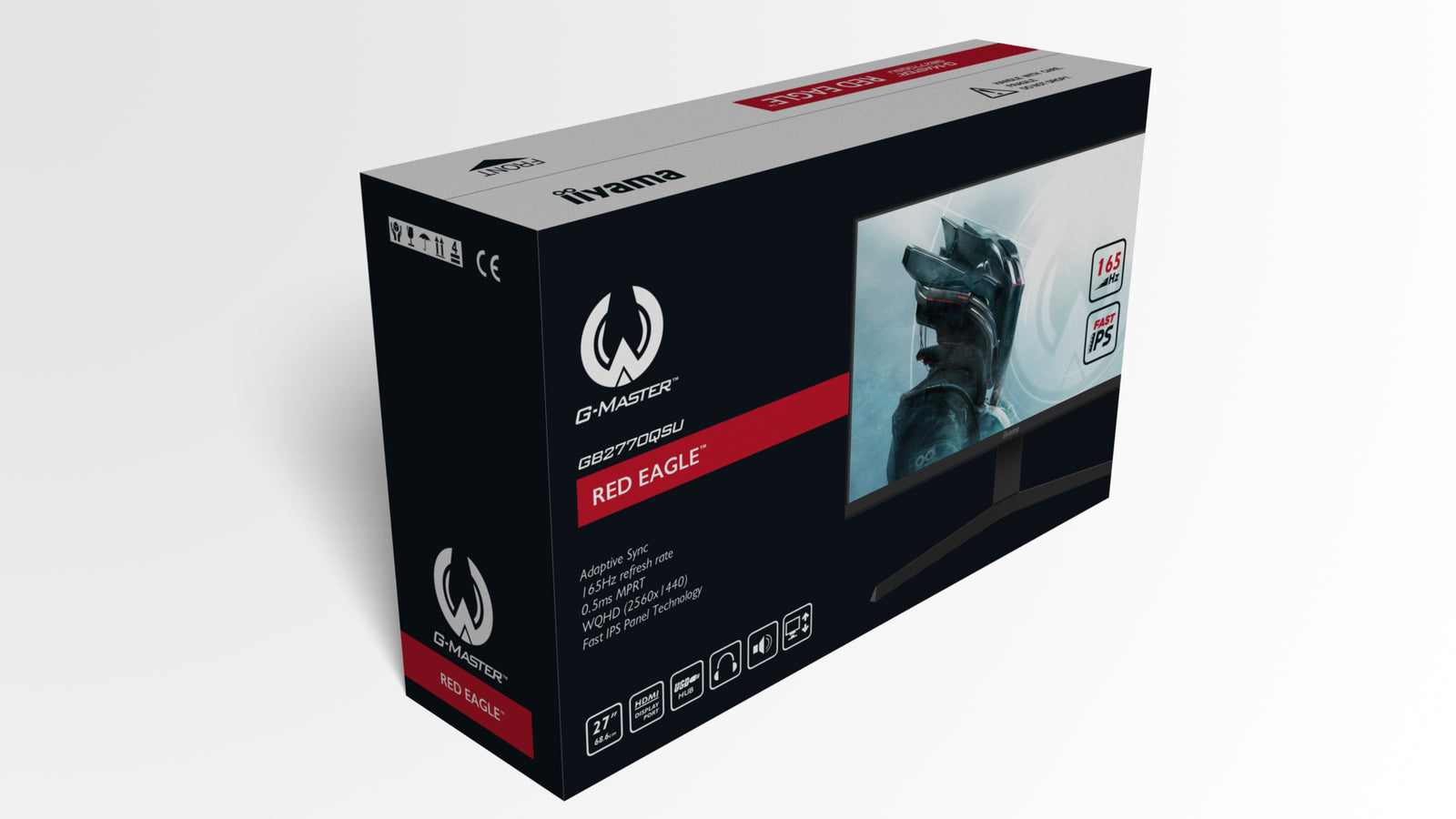 iiyama G-Master GB2770QSU-B1 27" WQHD 165Hz Gaming Monitor Gaming Monitor iiyama