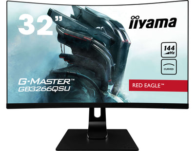 iiyama G-Master GB3266QSU-B1 32" WQHD 144Hz Curved Gaming Monitor Gaming Monitor iiyama