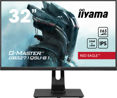 iiyama G-Master GB3271QSU-B1 32" WQHD 165Hz Gaming Monitor Gaming Monitor iiyama