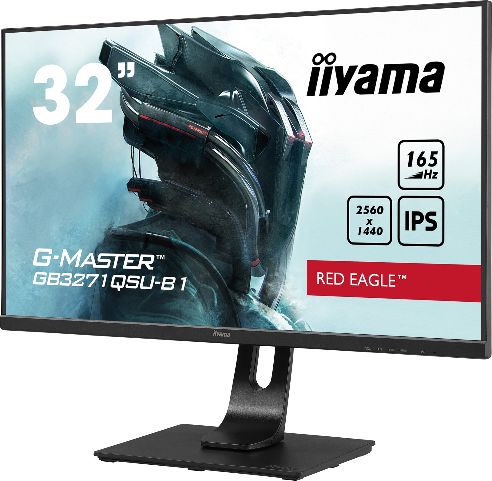 iiyama G-Master GB3271QSU-B1 32" WQHD 165Hz Gaming Monitor Gaming Monitor iiyama