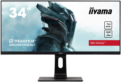 iiyama G-Master GB3461WQSU-B1 34" Ultra Wide 144Hz Gaming Monitor Gaming Monitor iiyama