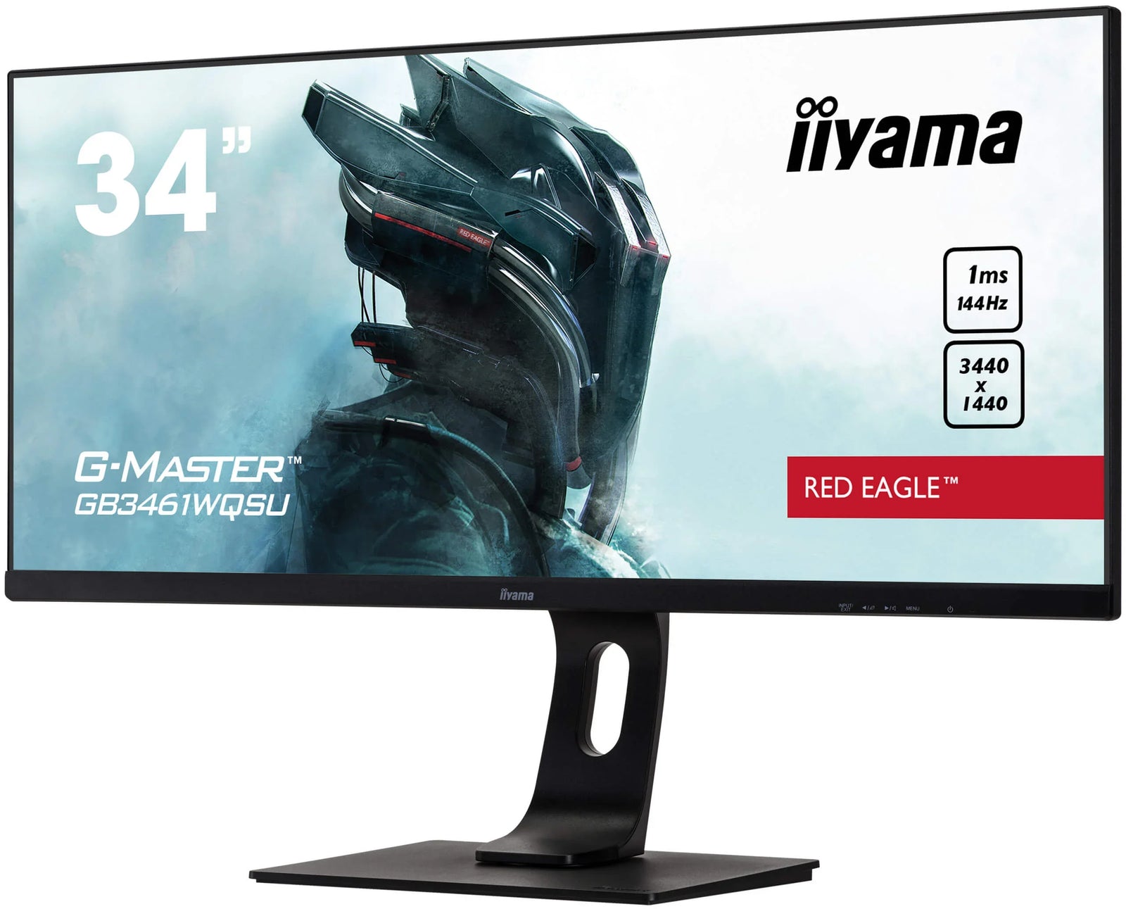 iiyama G-Master GB3461WQSU-B1 34" Ultra Wide 144Hz Gaming Monitor Gaming Monitor iiyama