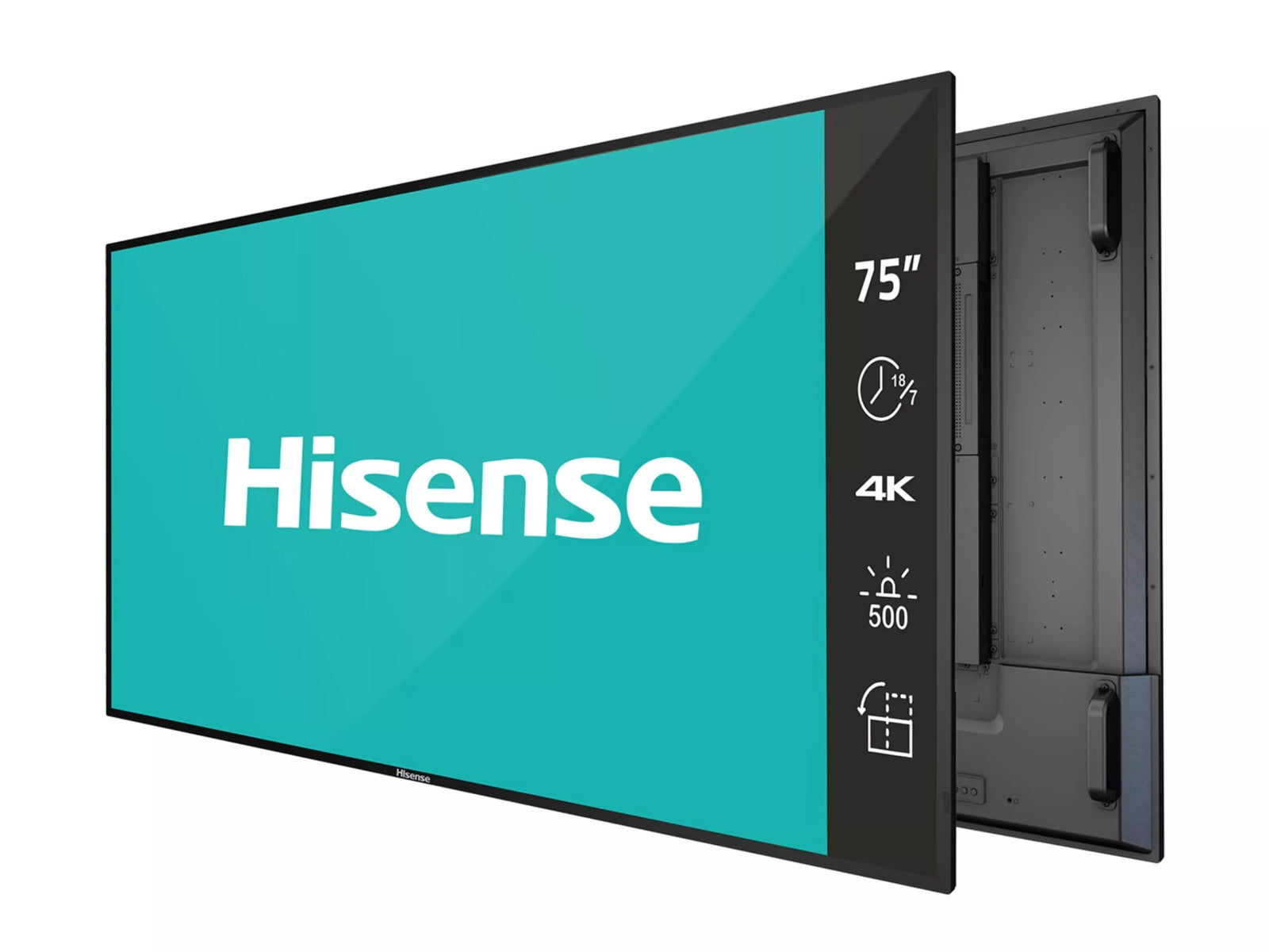 Hisense 75B4E30T 75” 4K UHD Digital Signage Display - 18/7 Operation Digital Signage Display Hisense