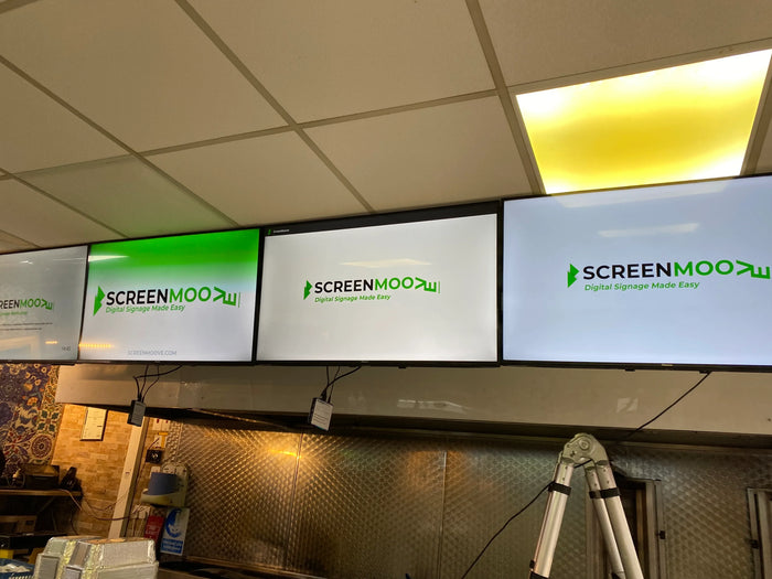 Digital Signage Installation Services Design Service Screen Moove Services