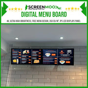 Digital Menu Boards.