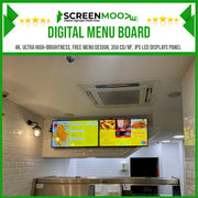Digital Menu Boards.
