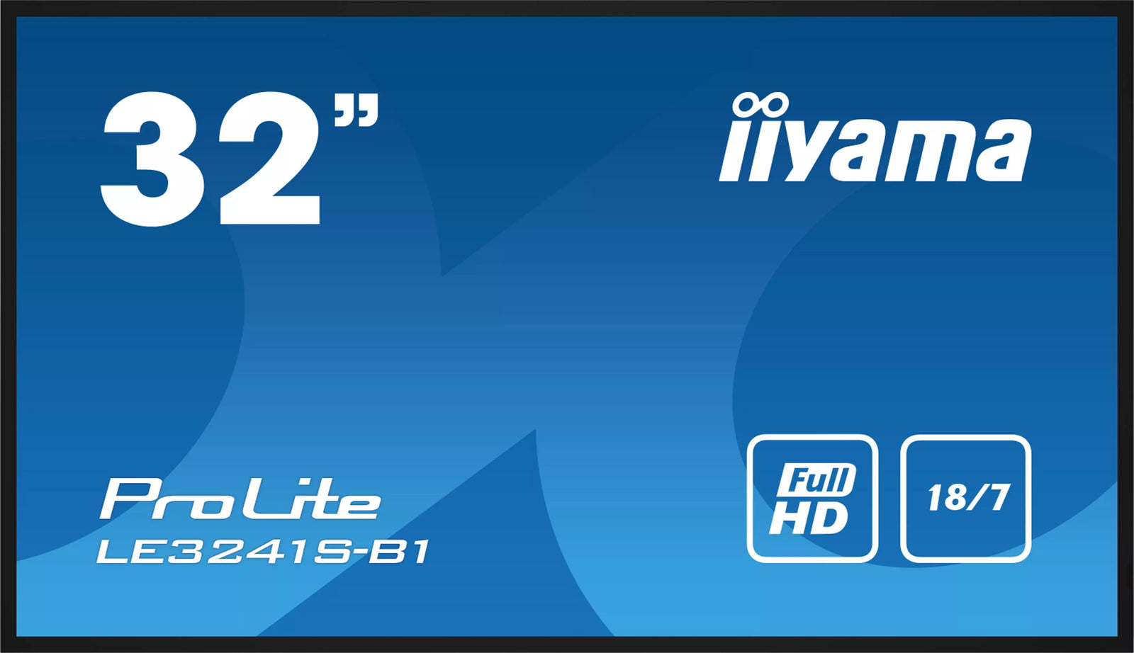 iiyama ProLite LE3241S-B1 32" Full HD Professional Large Format Display Digital Signage Display iiyama