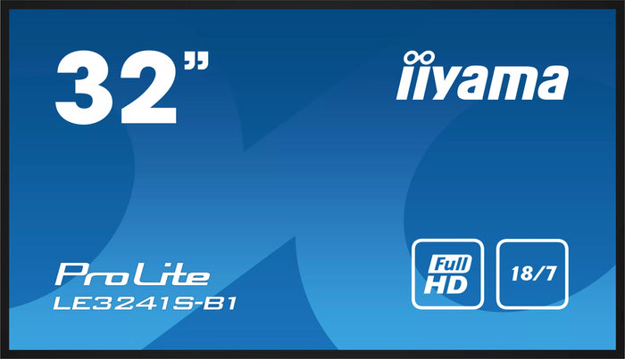 iiyama ProLite LE3241S-B1 32" Full HD Professional Large Format Display Digital Signage Display iiyama