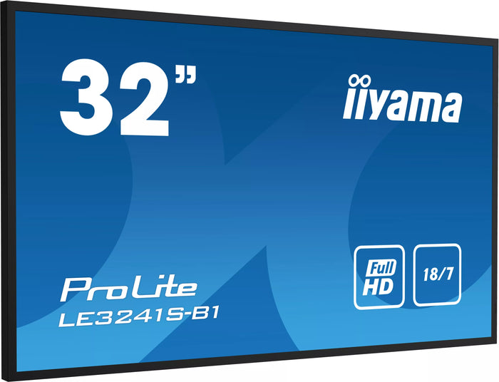 iiyama ProLite LE3241S-B1 32" Full HD Professional Large Format Display Digital Signage Display iiyama