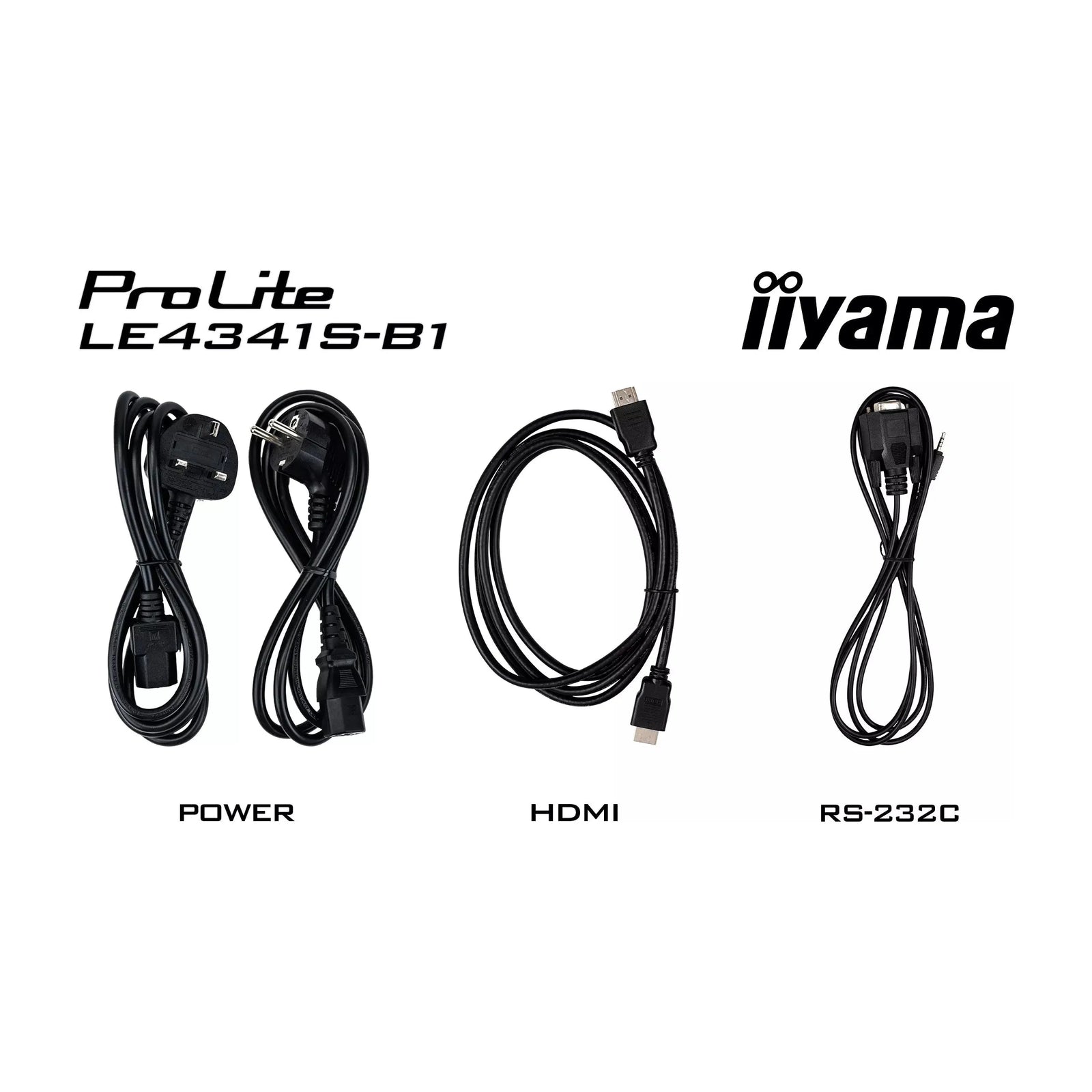 iiyama ProLite LE4341S-B1 43" Full HD Professional Large Format Display Digital Signage Display iiyama