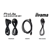 iiyama ProLite LE4341S-B1 43" Full HD Professional Large Format Display Digital Signage Display iiyama