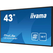 iiyama ProLite LE4341S-B1 43" Full HD Professional Large Format Display Digital Signage Display iiyama