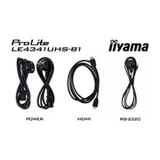 iiyama ProLite LE4341UHS-B1 4K 43" Professional Digital Signage Display Digital Signage Display iiyama