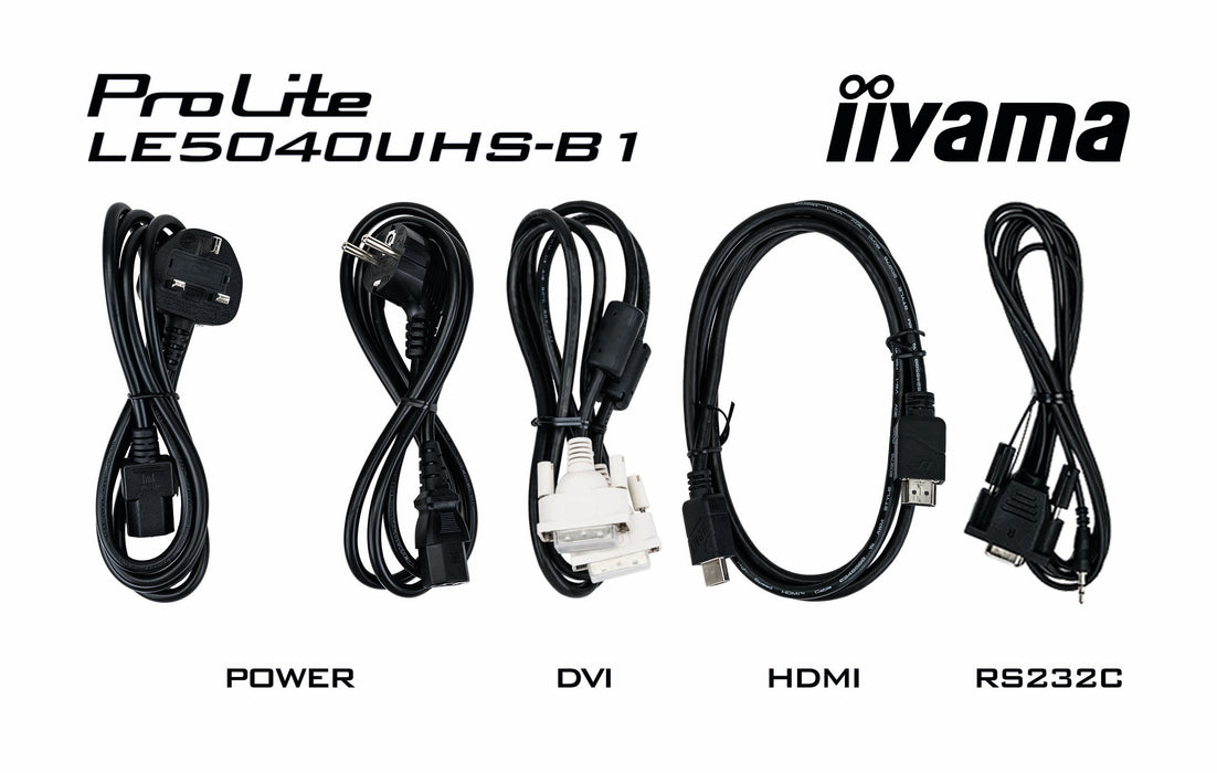 iiyama ProLite LE5040UHS-B1 50" 4K Large Format Displays