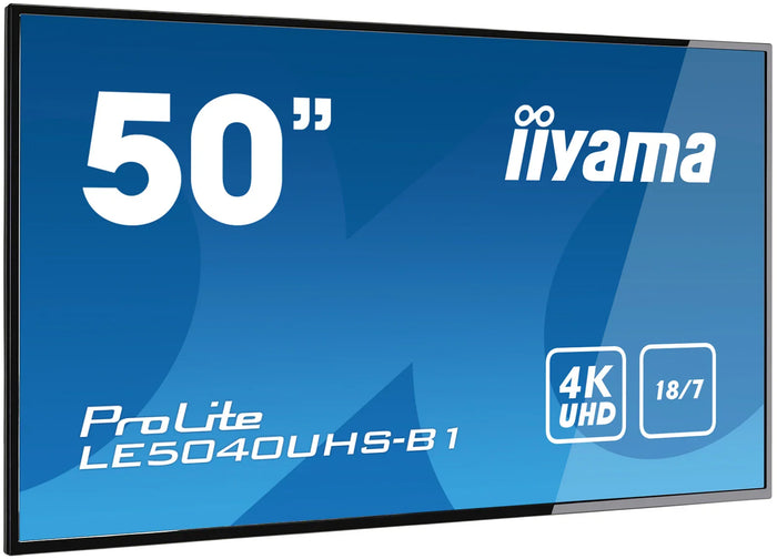 iiyama ProLite LE5040UHS-B1 50" Professional Digital Signage Display Digital Signage Display iiyama