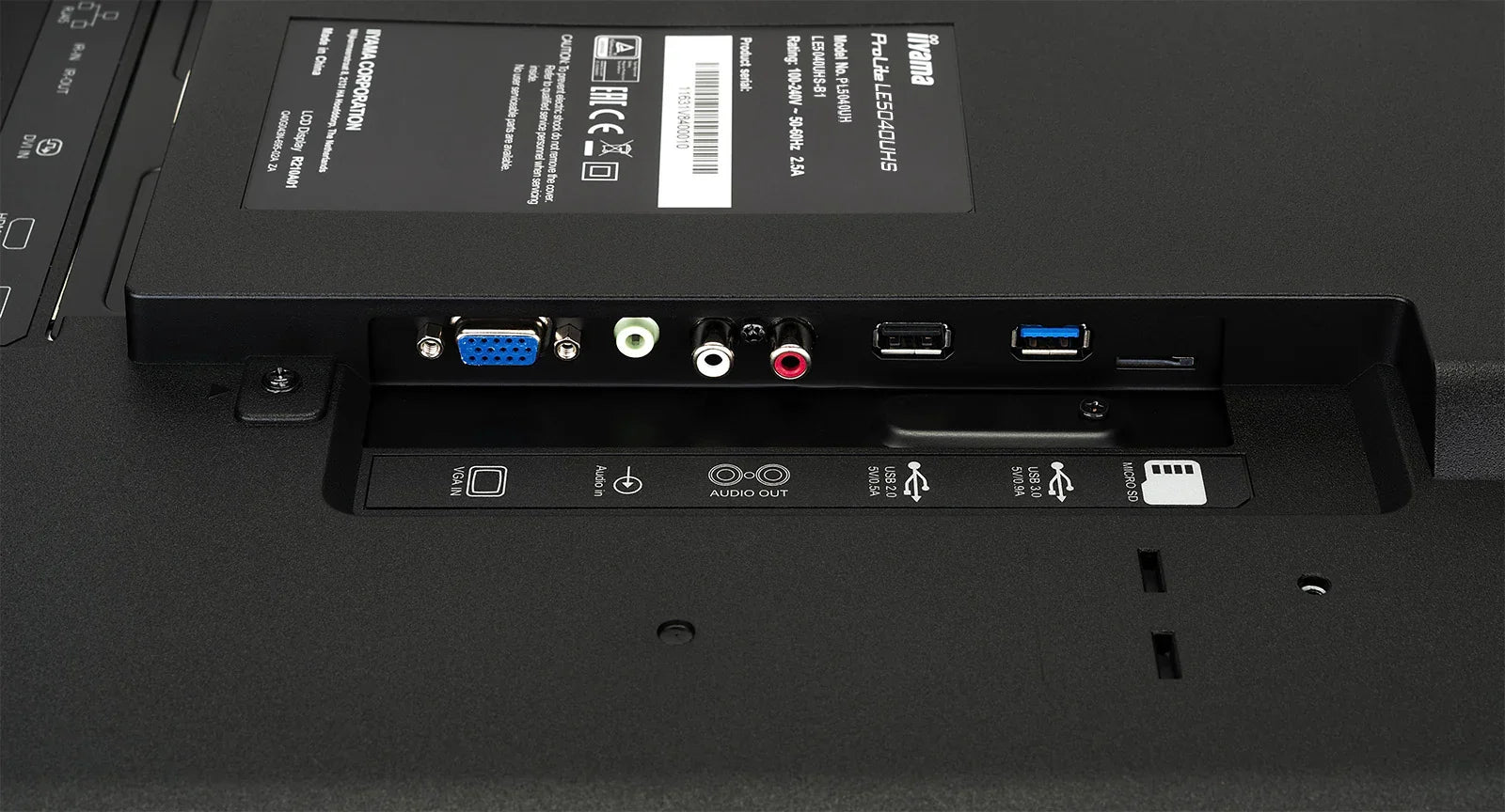 iiyama ProLite LE5040UHS-B1 50" Professional Digital Signage Display Digital Signage Display iiyama