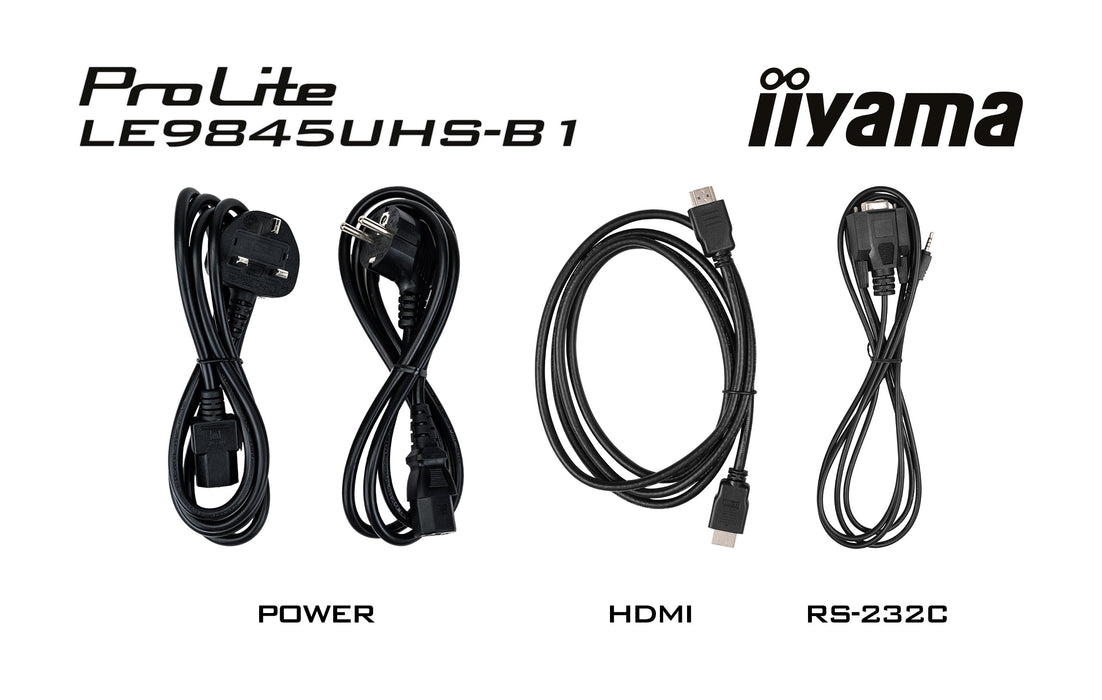 iiyama ProLite LE9845UHS-B1 - 98" 4K UHD Professional Signage Display