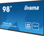 iiyama ProLite LE9845UHS-B1 - 98" 4K UHD Professional Signage Display