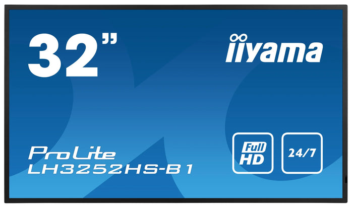 iiyama ProLite LH3252HS-B1 32" Full HD Professional Digital Signage Digital Signage Display iiyama