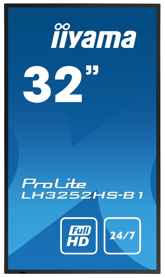 iiyama ProLite LH3252HS-B1 32" Full HD Professional Digital Signage Digital Signage Display iiyama
